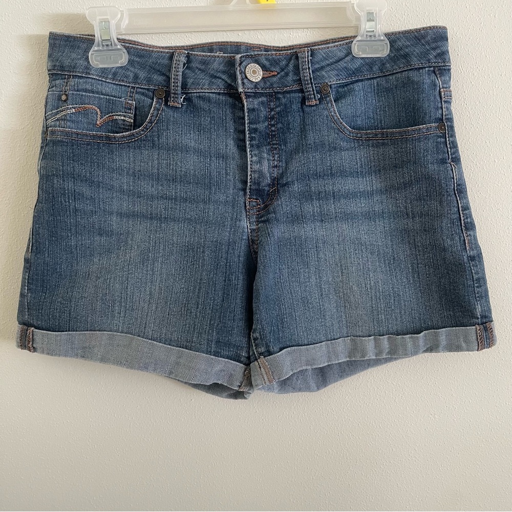 faded glory jean shorts size 8